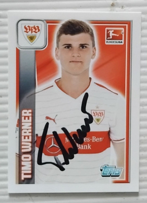 Timo Werner Stuttgart signed