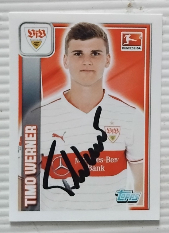 Timo Werner Stuttgart signed