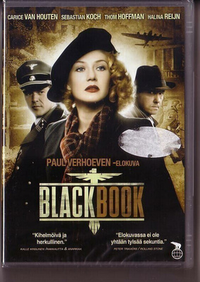 dvd, Black Book - ohjaus Paul Verhoeven  - UUSI / New [sota,