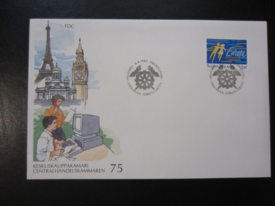 FDC 1993 Keskuskauppakamari 75 vuotta