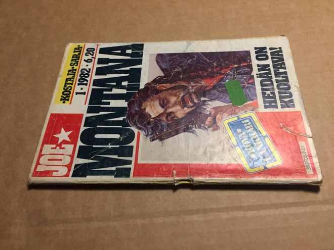 JOE MONTANA KOSTAJA 1/1982