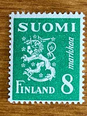 LEIJONAMALLI 1930 8MARKKAA**