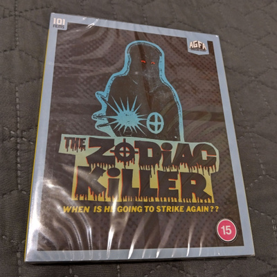 The Zodiac Killer Blu-Ray **muoveissa**