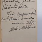 Jyrki Mikkonen : Kirjava sulka : romaani (signeerattu, te... - pikkukuva 3