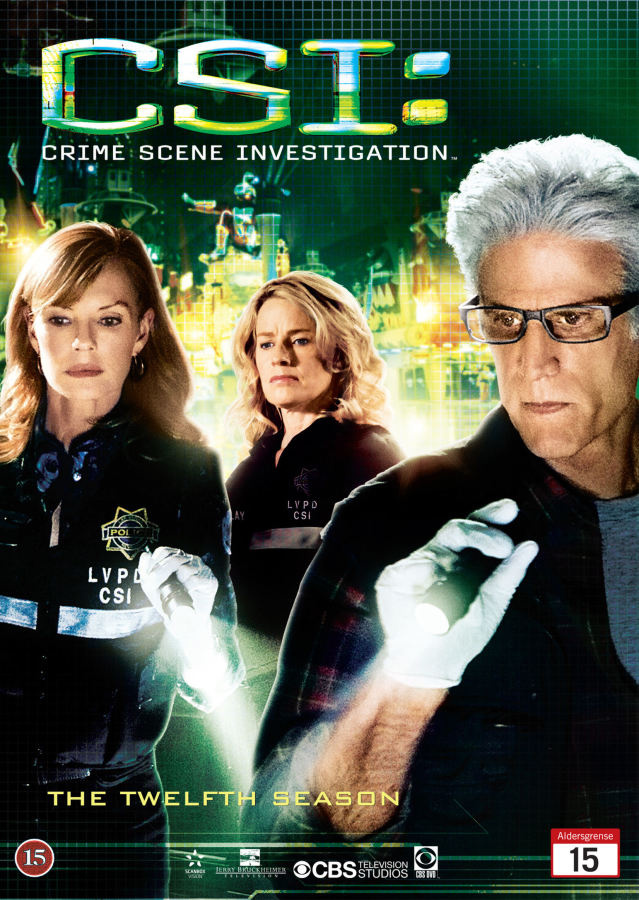 CSI (Las Vegas) - Kausi 12 (6 disc) DVD boxi