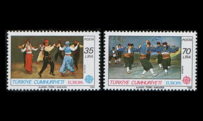 Turkki 2546-7 ** Europa kansanperinteet (1981)