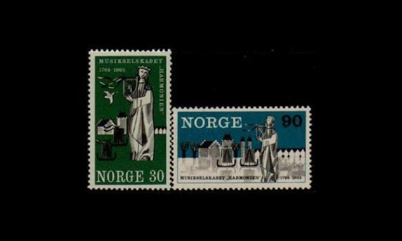 Norja 534-5 ** Musiikkiyhdistys Harmonien (1965)