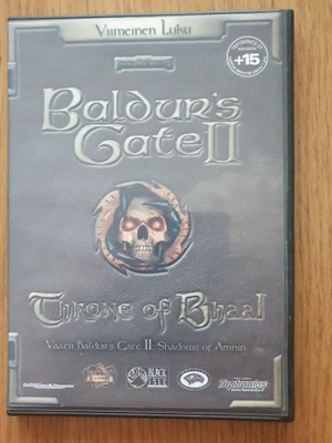 Myydään Baldurs Gate II: Throne of Baal PC-peli