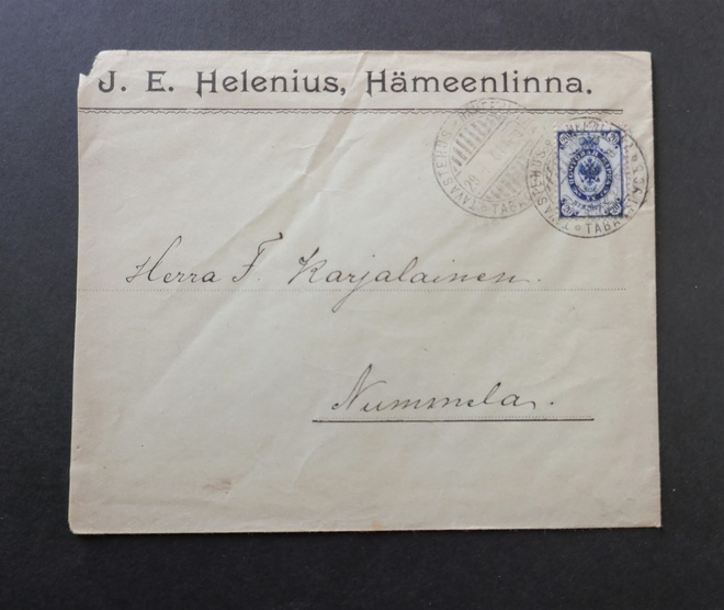 FIRMAKUORI 1901 J. E. Helenius Hämeenlinna