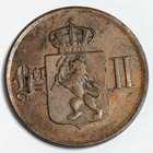 Norja 5 Äyrin kolikko 1876 - pikkukuva 2