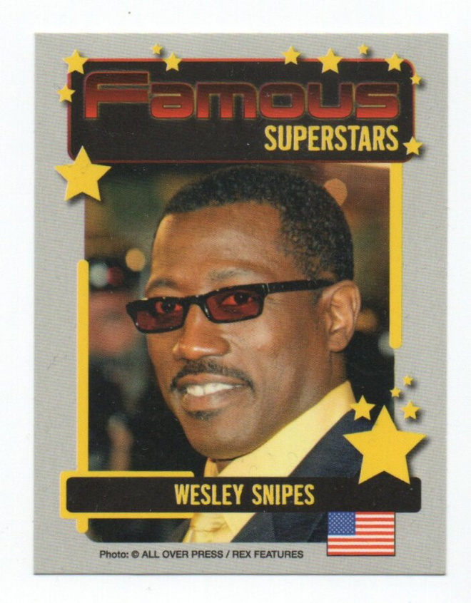 Famous SUPERSTTARS n:o 086 WESLEY SNIPES