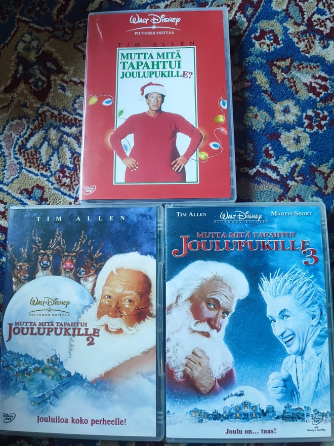 Mitä tapahtui joulupukille 1-3 Tim Allen