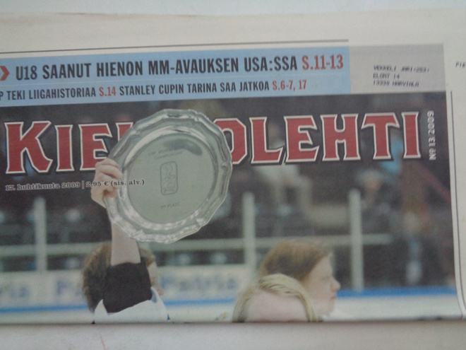 Kiekkolehti Nro 13/2009 (10.2)