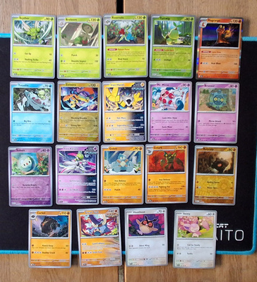 Pokemon kortit 19kpl (#98 Temporal Forces)