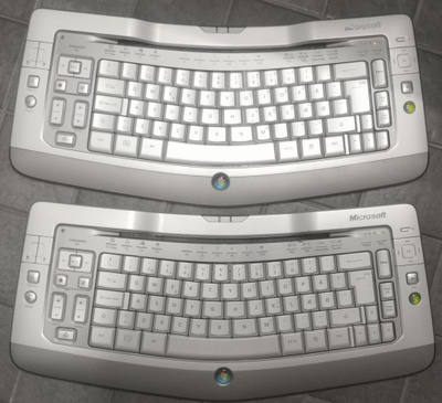 Microsoft Wireless Entertainment Keyboard 8000 -näppäimistö