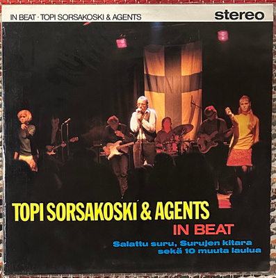 Topi Sorsakoski & Agents - In Beat LP 1986 1. painos