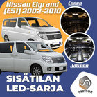 Nissan Elgrand (MK2) Sisätilan LED-sarja 14-osai - pikkukuva 1
