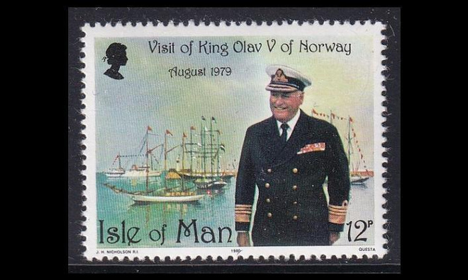 Mansaari 172 ** Kuningas Olav V vierailu (1980)