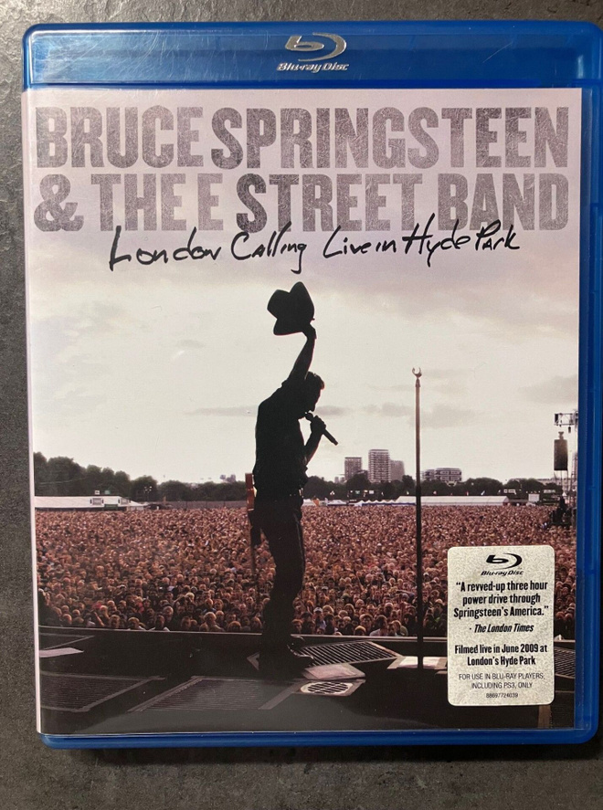 Springsteen Bruce London Calling: Live In Hyde Park Blu- ray