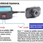 USB A -pistoke auton OBD2-liittimestä on/off-kytkimellä - pikkukuva 3