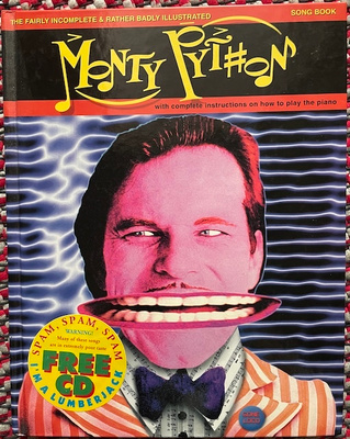 Monty Python Songbook kirja + CD