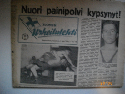 Suomen Urheilulehti Nro 109/1954 (18.2)