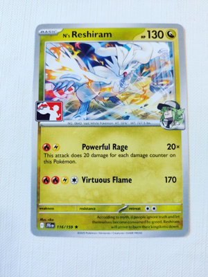 N's Reshiram - Prize Pack Series 8
