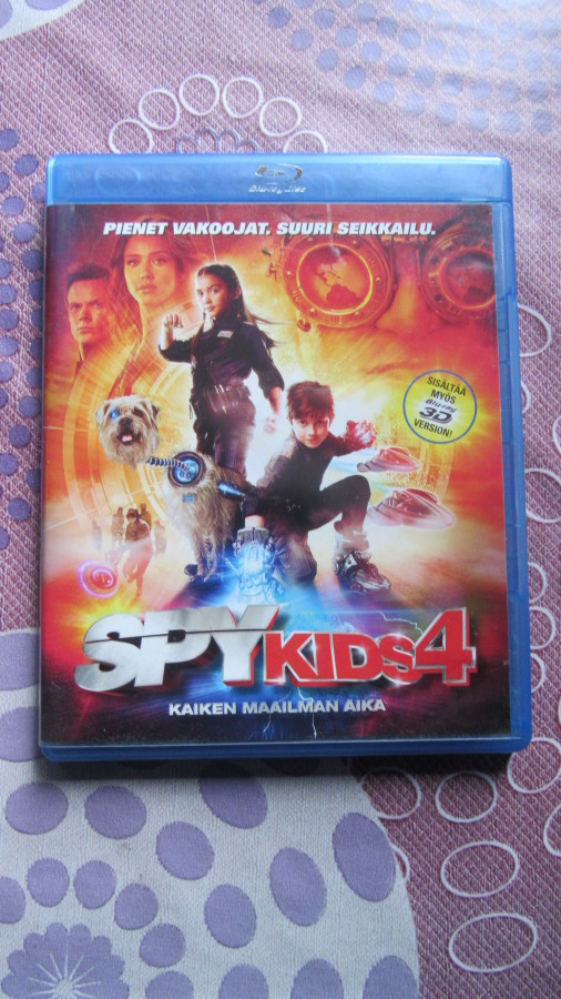 Spy Kids 4 - Kaiken Maailman Aika Blu-ray