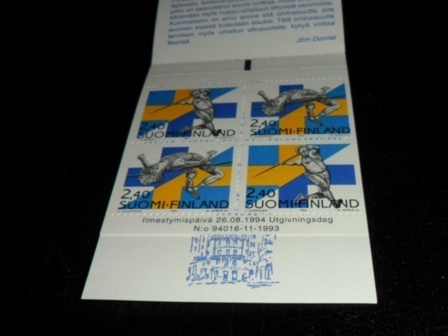 LaPe V25 ** VIHKO SUOMI-RUOTSI  1994 4 KPL