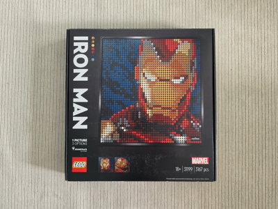 Lego Art- Marvel Studios Iron (31199) (uusi)