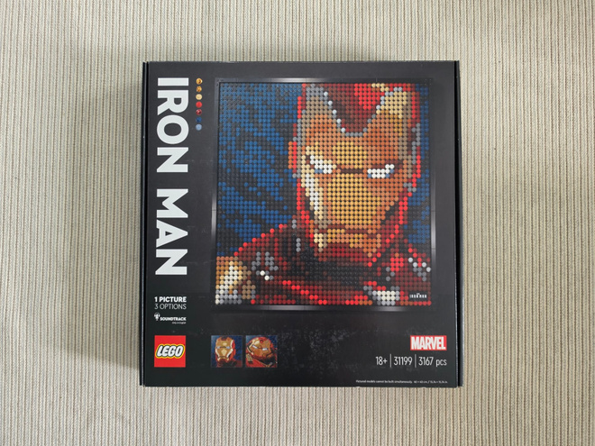 Lego Art- Marvel Studios Iron (31199) (uusi)