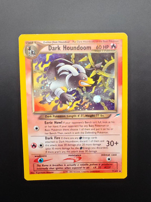 Pokemon Dark Houndoom 7/105 holo