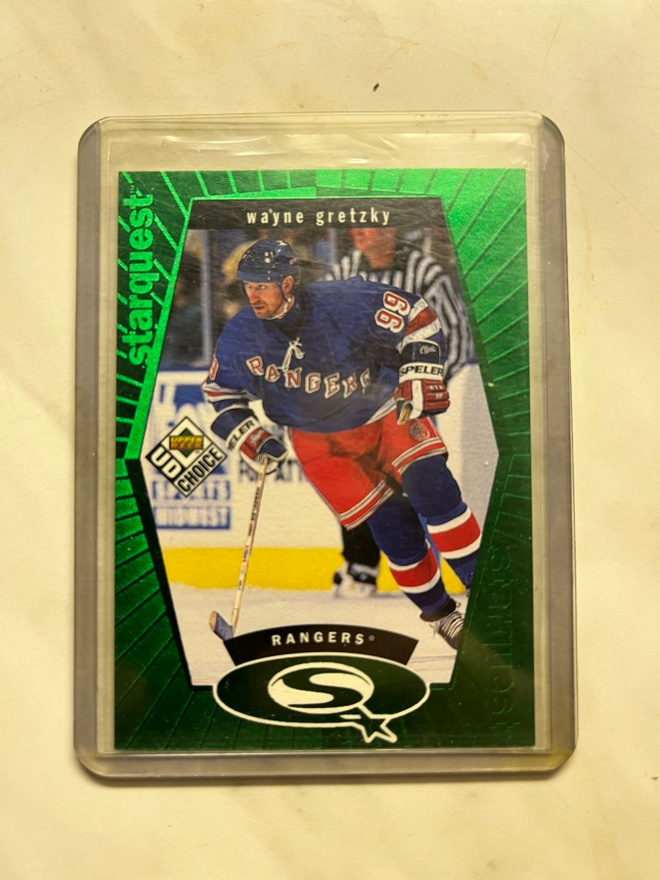 1998-99 UD Choice StarQuest Green Gretzky