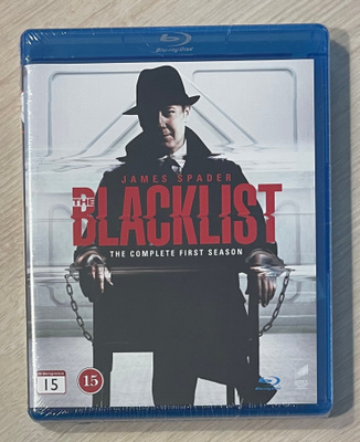 Blacklist: Kausi 1 (Blu-ray) James Spader (UUSI)