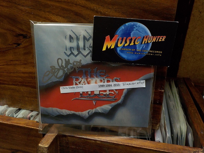 AC/DC - THE RAZORS EDGE CD CHRIS SLADEN NIMMARILLA