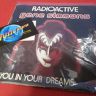 GENE SIMMONS - RADIOACTIVE VG+/EX- 7'' SINGLE - pikkukuva 1