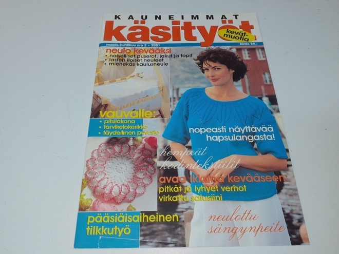 Kauneimmat käsityöt maalis-huhtikuu 2/2001