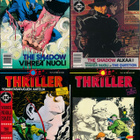 THRILLER Suomi NELJÄ NUMEROA 1989-90 VIHREÄ NUOLI The Shadow - pikkukuva 1