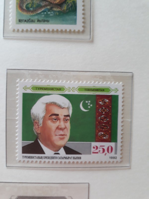 Turkmenistan 1992 - Presidentti Nijazov  ++
