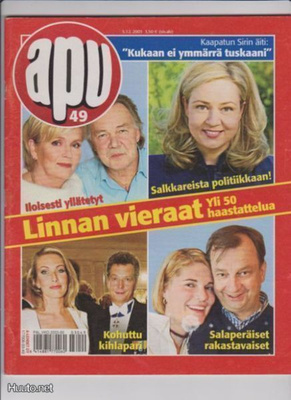 Apu 49/03 - Vladimir Putin, Linnan Juhlat, Leffatähdet