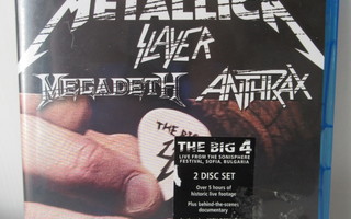 METALLICA, SLAYER... THE BIG 4 : LIVE FROM SOFIA BLU-RAY