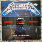 Metallica Ride the lightning lp - 2008 painos Eu Mint - pikkukuva 1