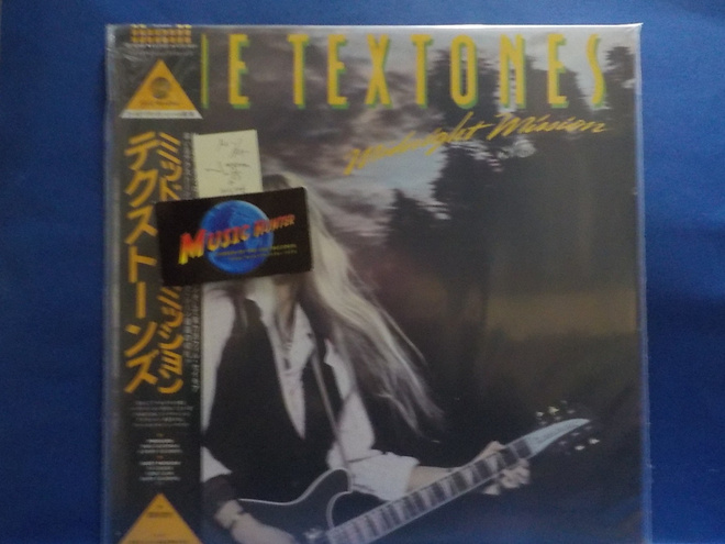 THE TEXTONES - MIDNIGHT MISSION M-/M- JAPAN-85 LP