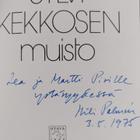 Aili Palmen : Sylvi Kekkosen muisto (signeerattu, tekijän... - pikkukuva 3