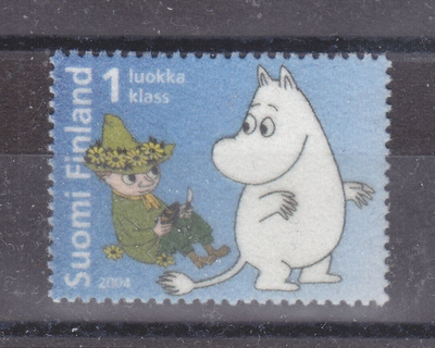 2004 Muumii kangaspohjainen merkki