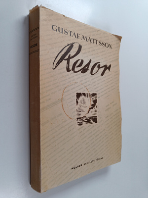 Gustaf Mattson : Resor