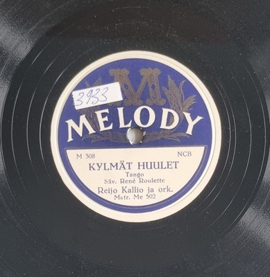 Savikiekko 1956 - Reijo Kallio - Melody M 308
