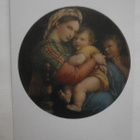 Raffaello Sanzio: Madonna Della Seggiola, väripk, ei p. - pikkukuva 1