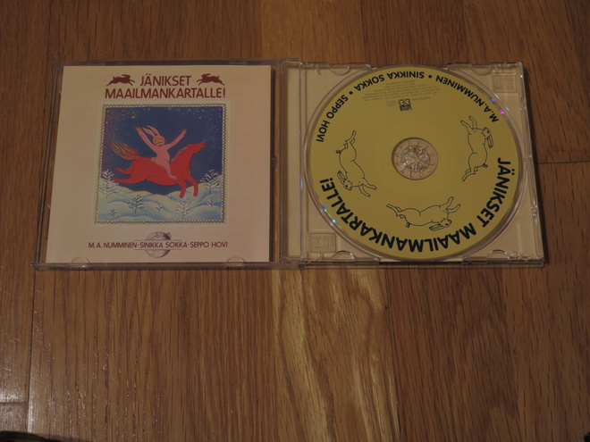 M. A. Numminen - Jänikset Maailmankartalle CD
