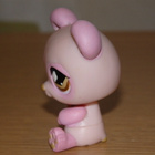 LITTLEST PET SHOP vaaleanpunainen PANDA, KARHU #899 - pikkukuva 3